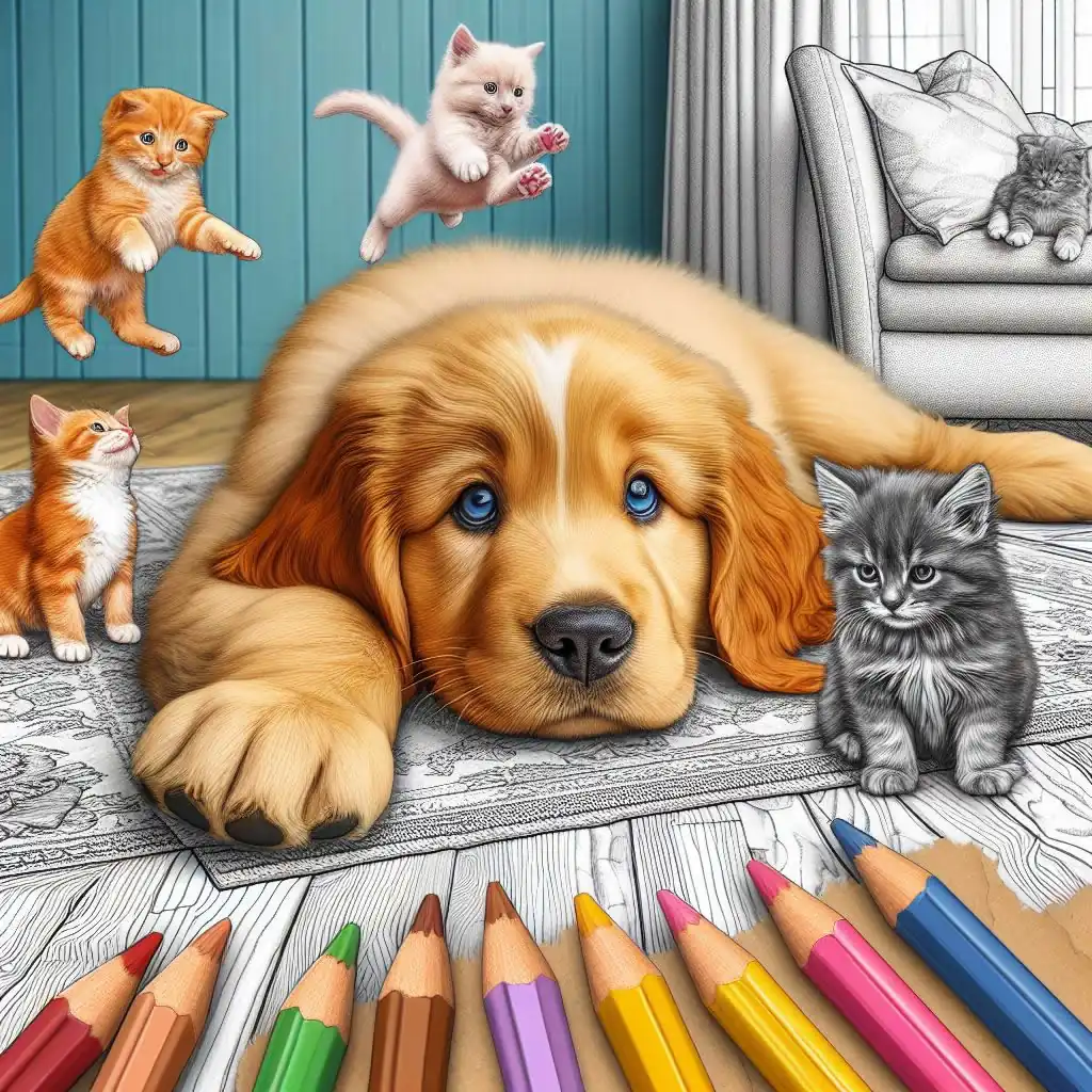 Coloring - Example of Coloring picture fun