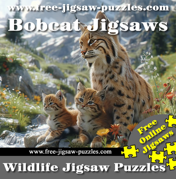 Bobacat and Kittens jigsaw puzzle