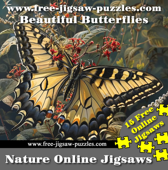 Butterfly Jigsaw Puzzle 3