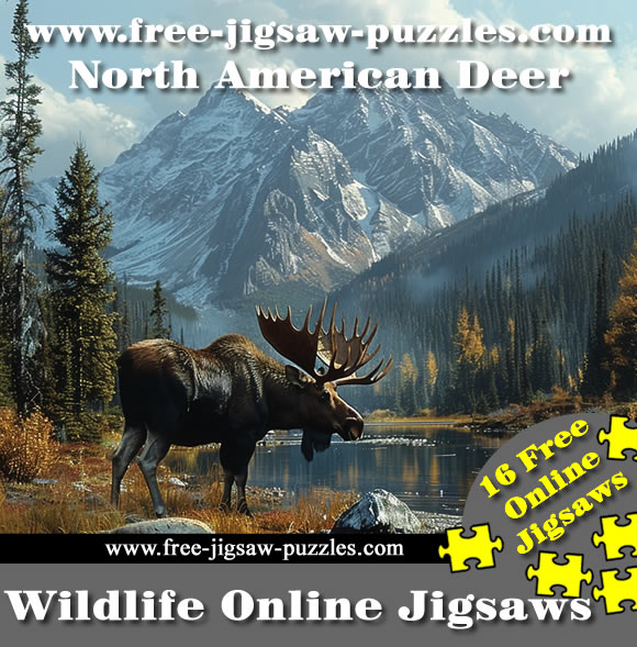 North American Deer jigsaw puzzle 2