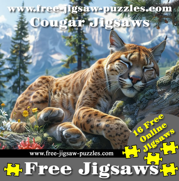 Cougars | Mountain Lion Jigsaws